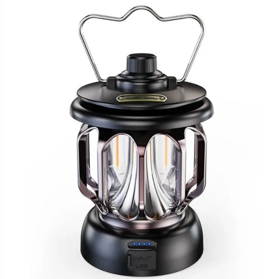 Newleaf Life Handmade Outdoor Camping Tools - Hand-cranked LED Light